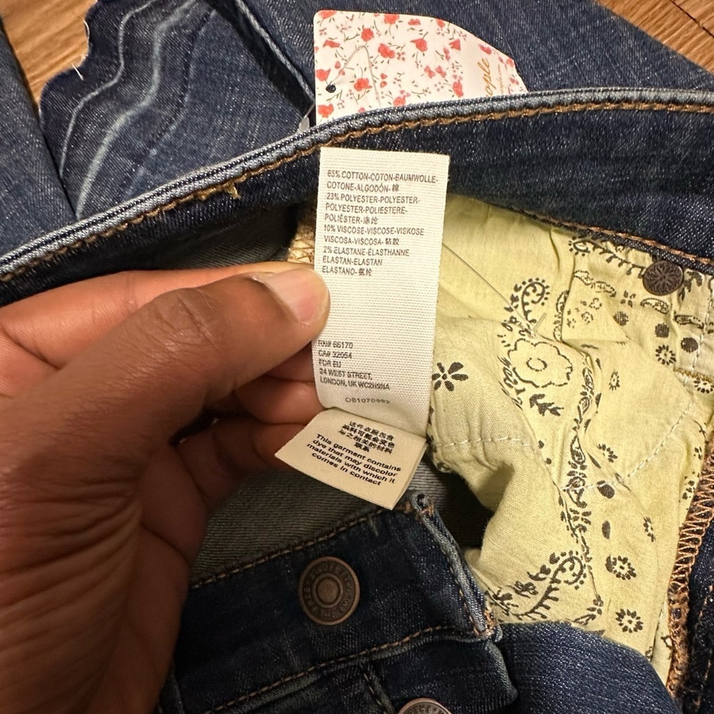FREE PEOPLE Flare Bell Bottom Jeans - Picture 14 of 16